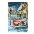 Configuracion Winter Wonderland Home for the Holidays Car Canvas Print with LED Lights CO3279344